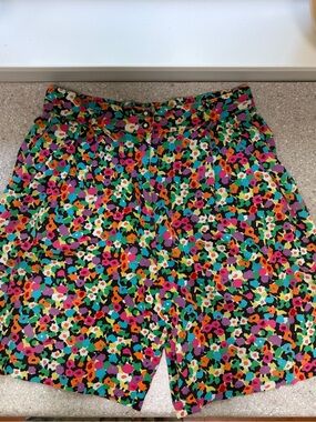 Vintage floral shorts
